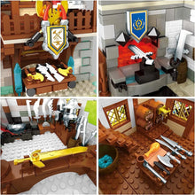 Reobrix ZZ66005 The Medieval Blacksmith Shop