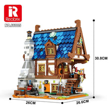 Reobrix ZZ66005 The Medieval Blacksmith Shop