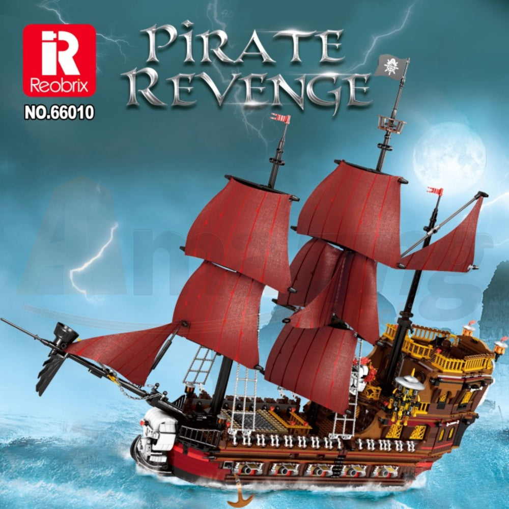 Reobrix 66010 The Pirate Revenge-Model Ship