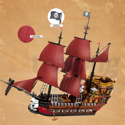 Reobrix 66010 The Pirate Revenge-Model Ship