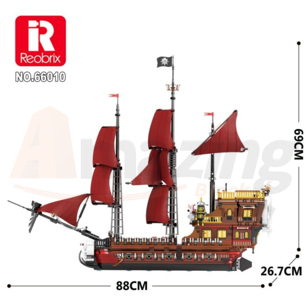 Reobrix 66010 The Pirate Revenge-Model Ship