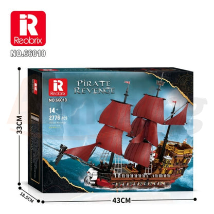Reobrix 66010 The Pirate Revenge-Model Ship