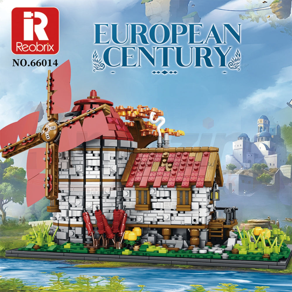 Reobrix 66014 The Medieval Town Windmill