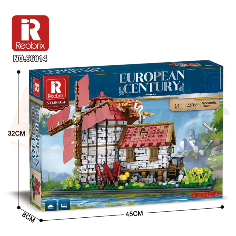 Reobrix 66014 The Medieval Town Windmill
