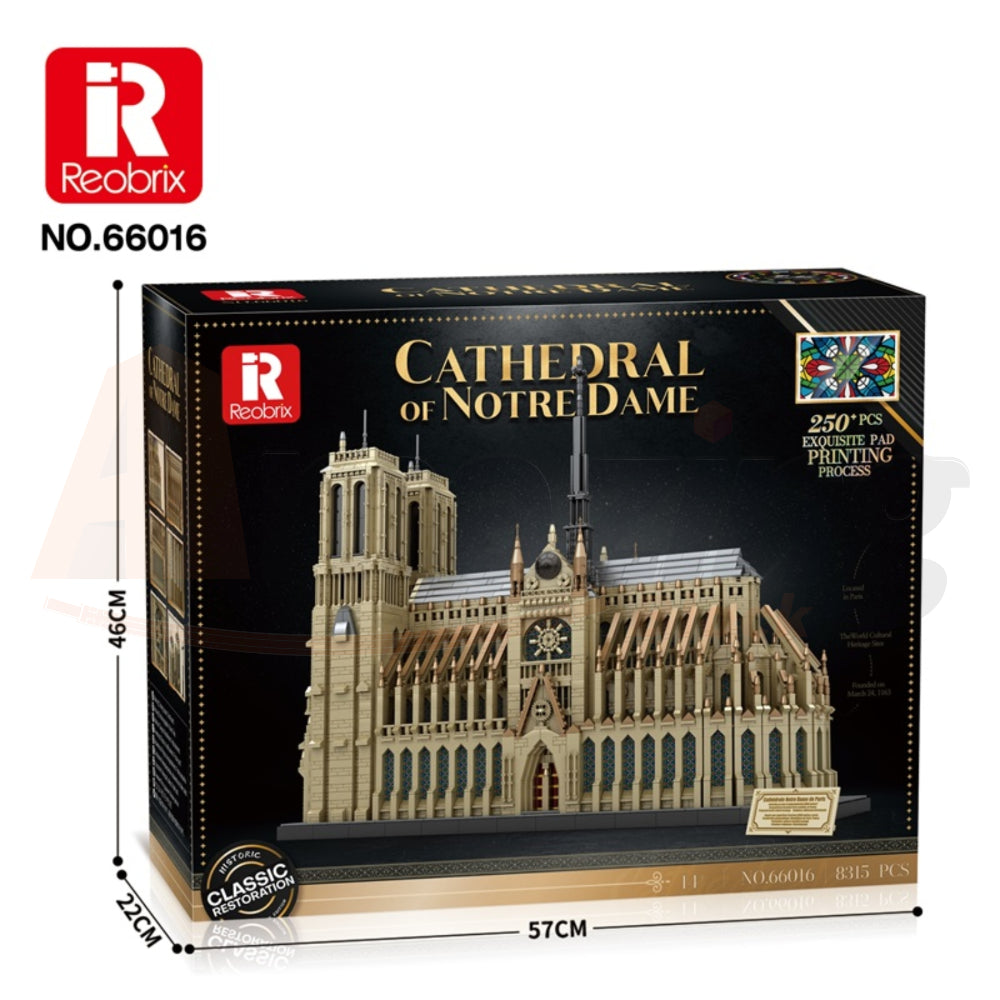 Reobrix 66016 The Notre Dame de Paris