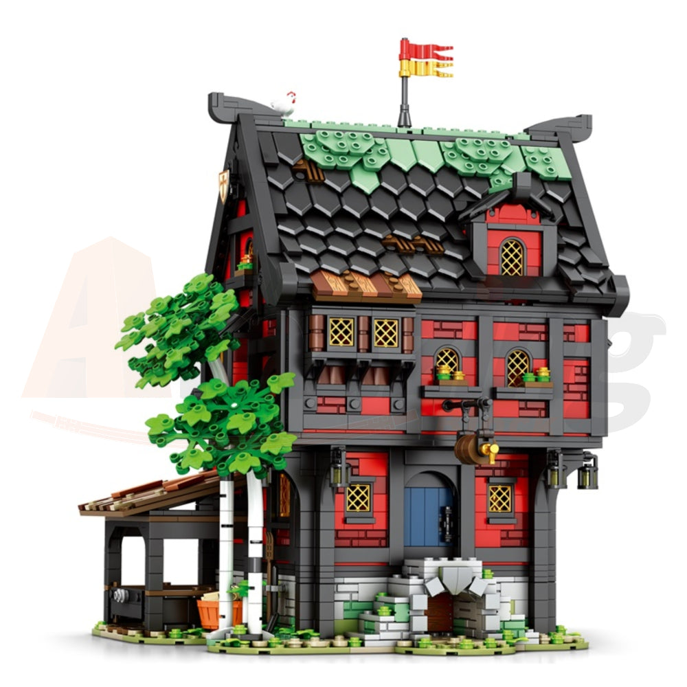 Reobrix 66017 The Medieval Tavern THE CRUSADER'S INN