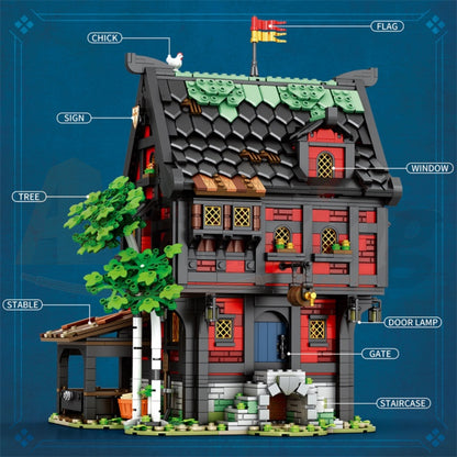 Reobrix 66017 The Medieval Tavern THE CRUSADER'S INN