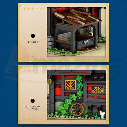 Reobrix 66017 The Medieval Tavern THE CRUSADER'S INN