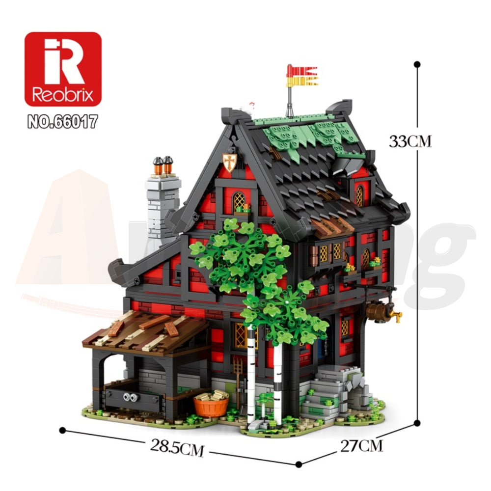 Reobrix 66017 The Medieval Tavern THE CRUSADER'S INN