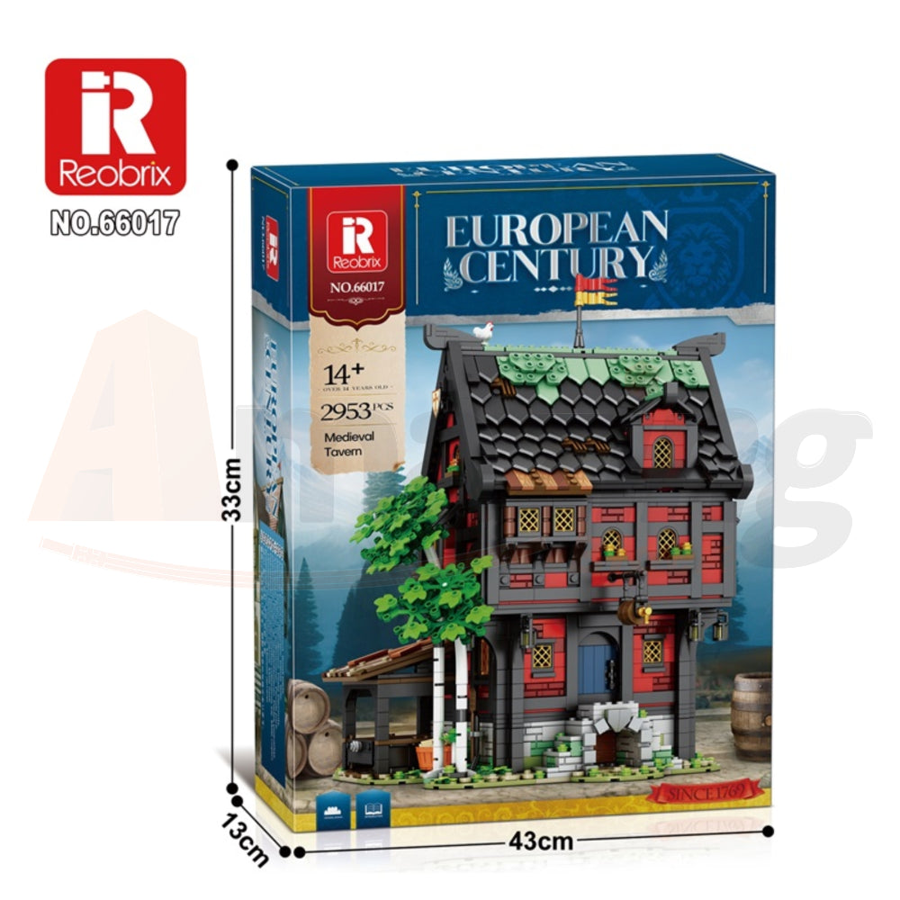 Reobrix 66017 The Medieval Tavern THE CRUSADER'S INN