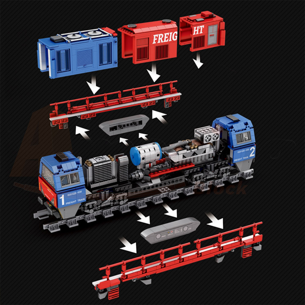 Reobrix 66021 The G2000 European Freight Train