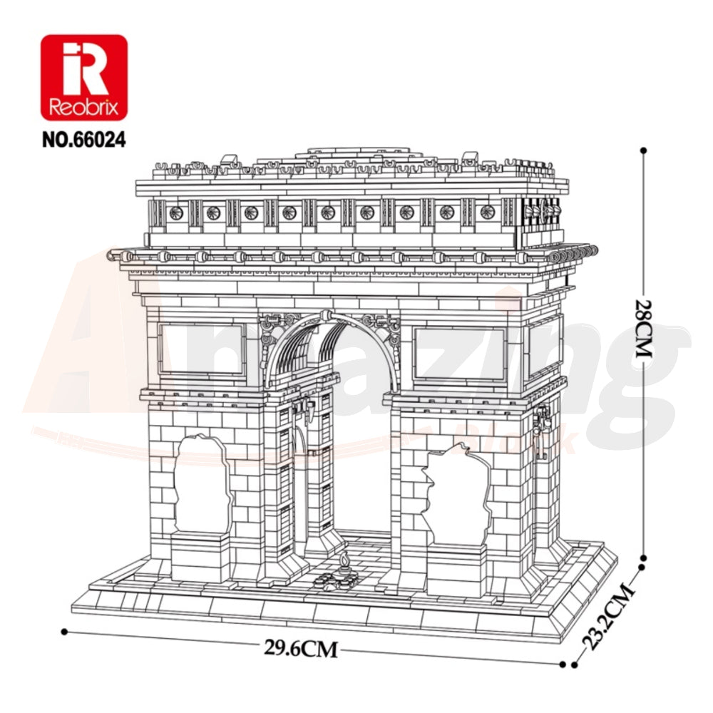 Reobrix 66024 The Arc de Triomphe