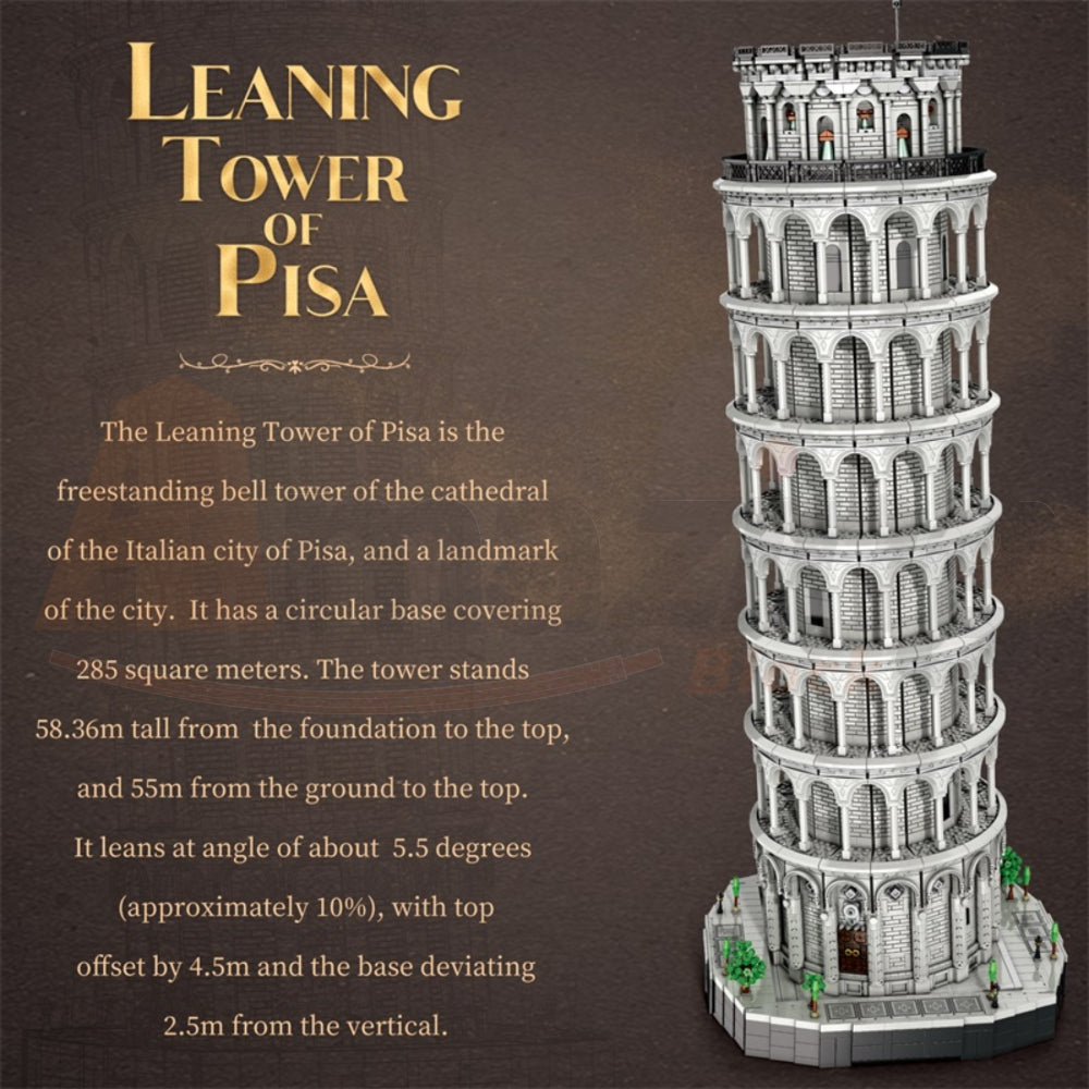 Reobrix 66025 The Leaning Tower of Pisa