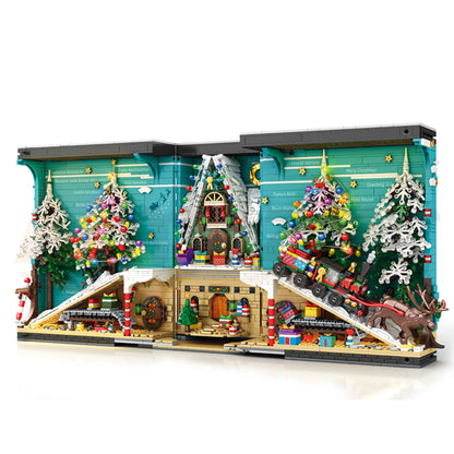 Reobrix 66033 The Christmas Bookend