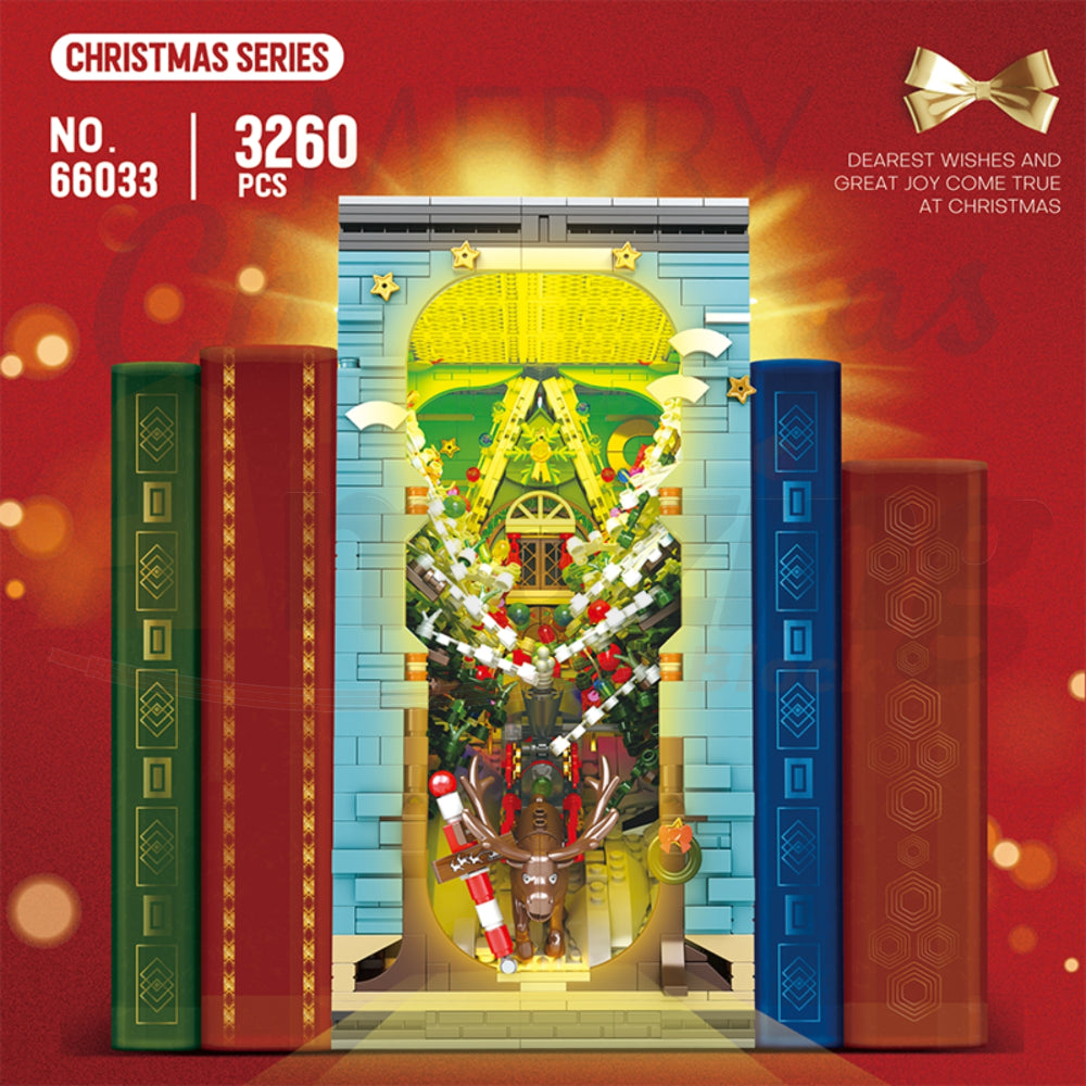 Reobrix 66033 The Christmas Bookend