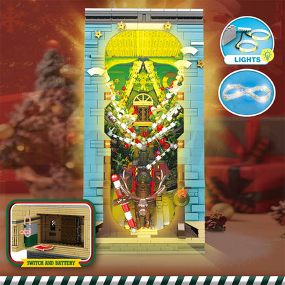 Reobrix 66033 The Christmas Bookend