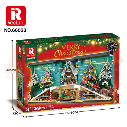 Reobrix 66033 The Christmas Bookend