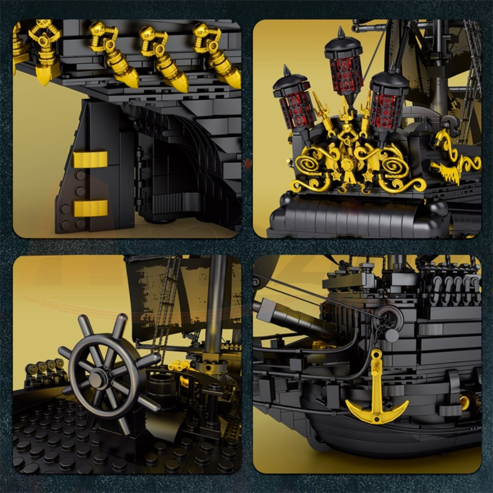 Reobrix 66036 The Black Pearl Pirate Ship