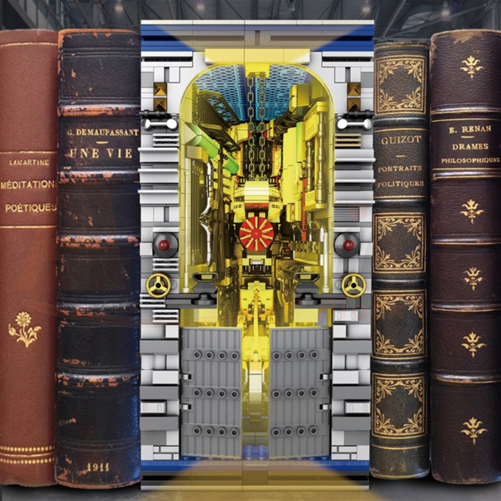 Reobrix 66038 The U-Boat Factory Themed Bookends