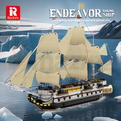 Reobrix 66048 The Endeavour Sailing Ship