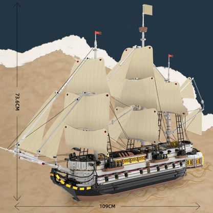 Reobrix ZZ66048 The Endeavour Sailing Ship
