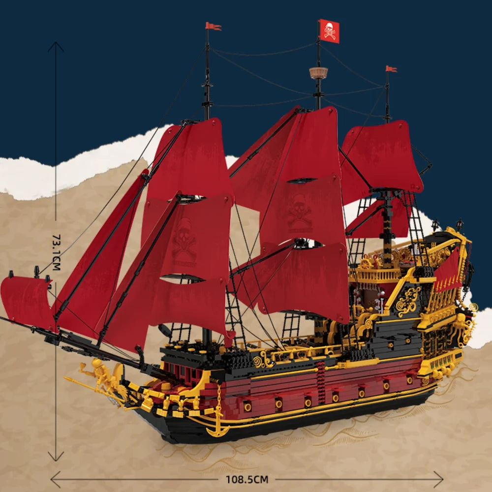 Reobrix ZZ66049 The Revenge Sailing Ship