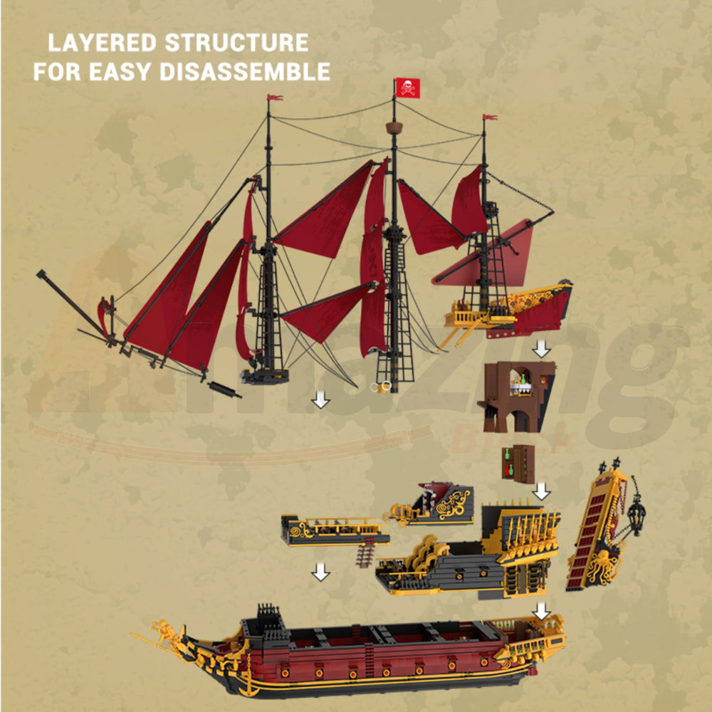 Reobrix 66049 The Revenge Sailing Ship