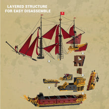 Reobrix ZZ66049 The Revenge Sailing Ship