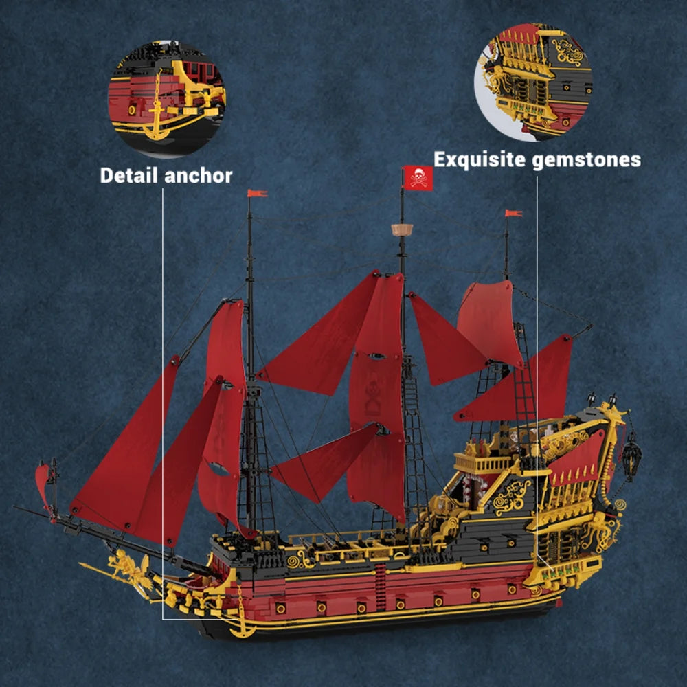 Reobrix ZZ66049 The Revenge Sailing Ship
