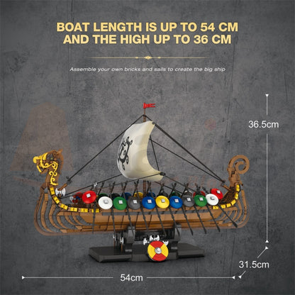 Reobrix 66101 The Viking Warship
