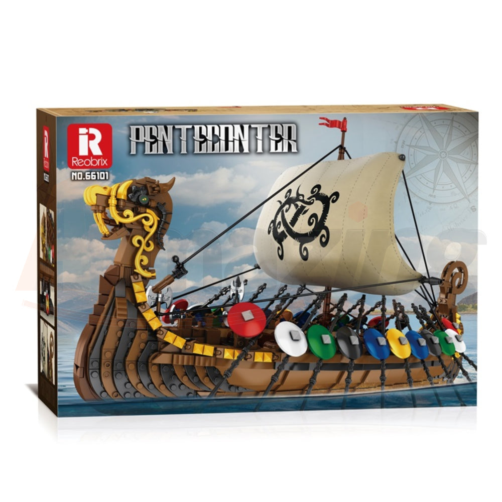 Reobrix 66101 The Viking Warship