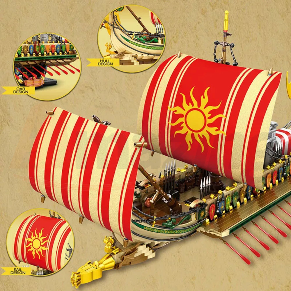 Reobrix 66102 The Greek Warship