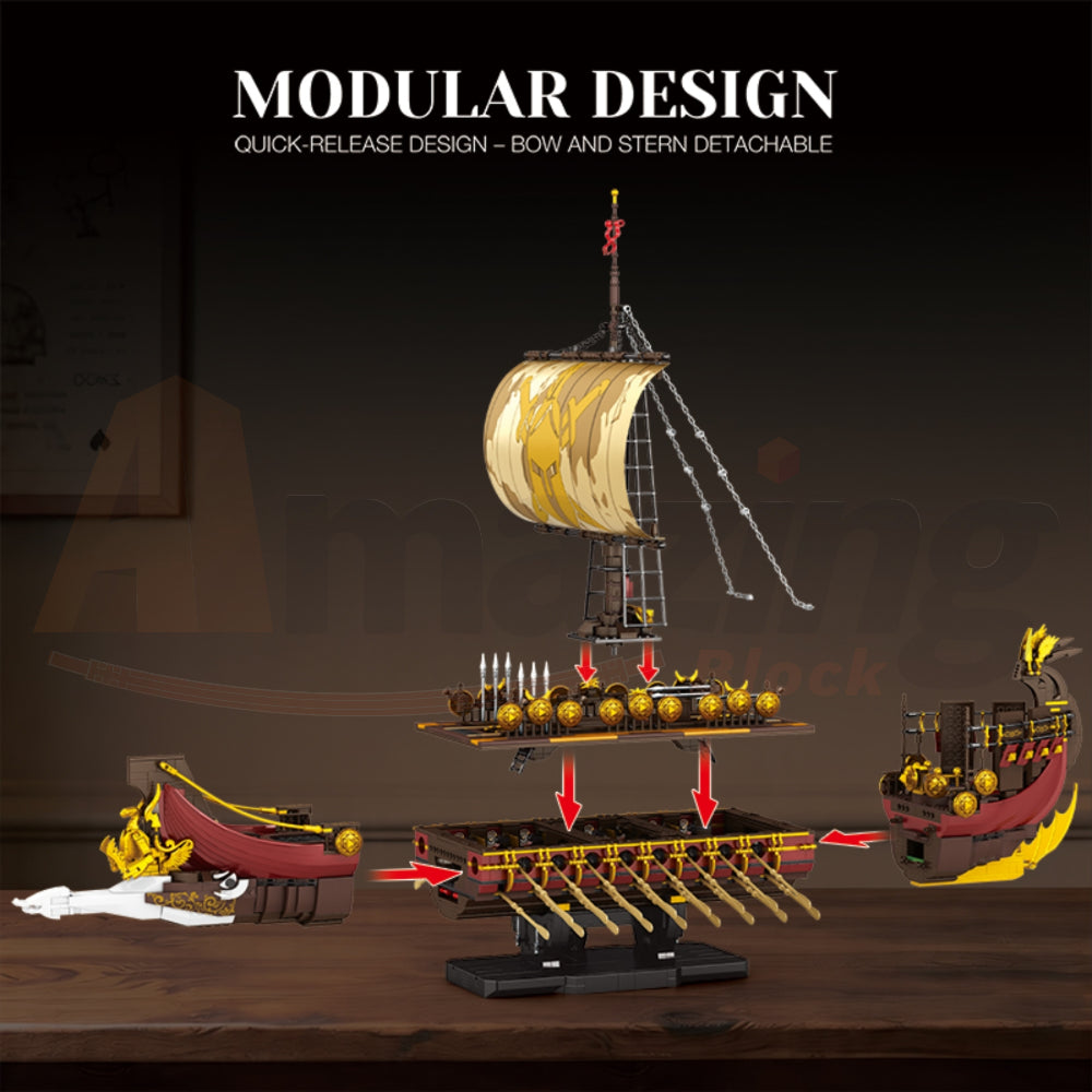 Reobrix 66104 The Spartan Warship