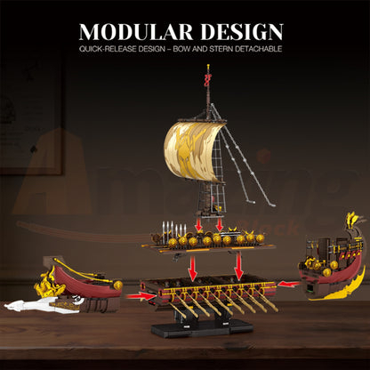 Reobrix 66104 The Spartan Warship