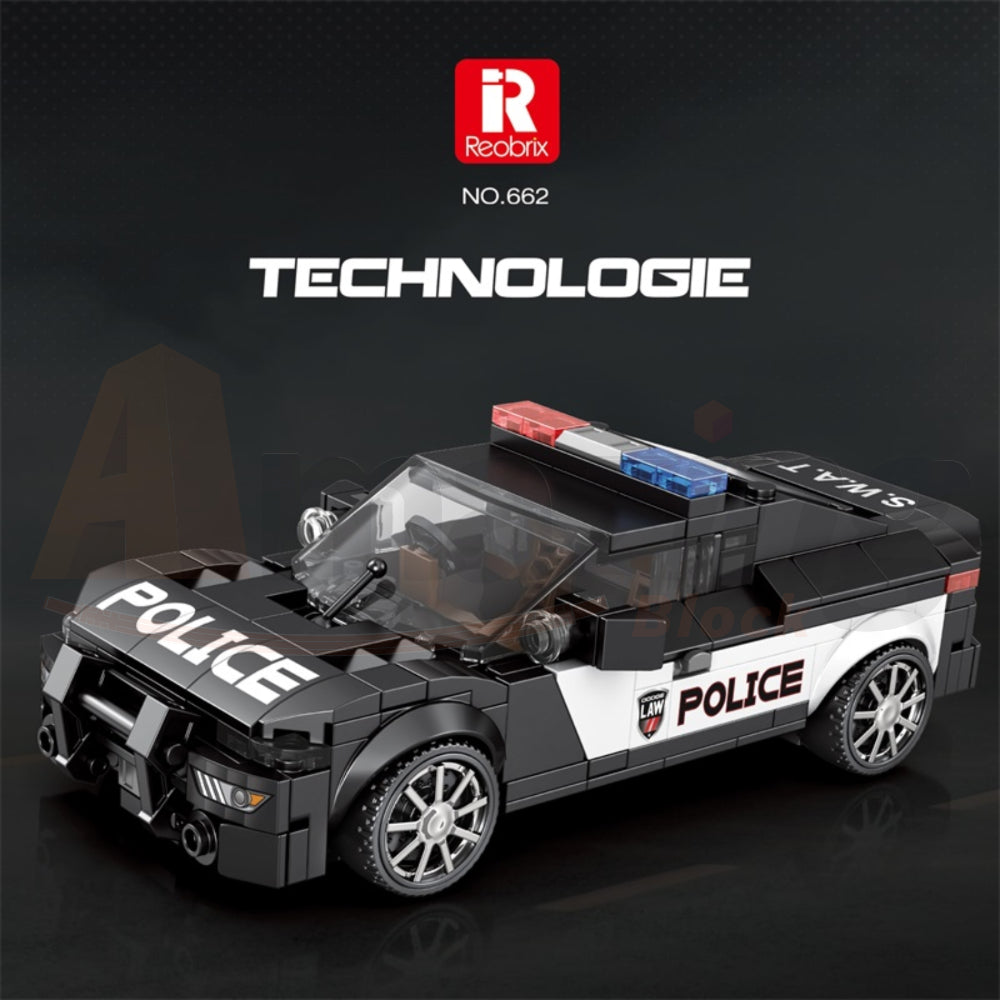 Reobrix 662 The Ram Police Car