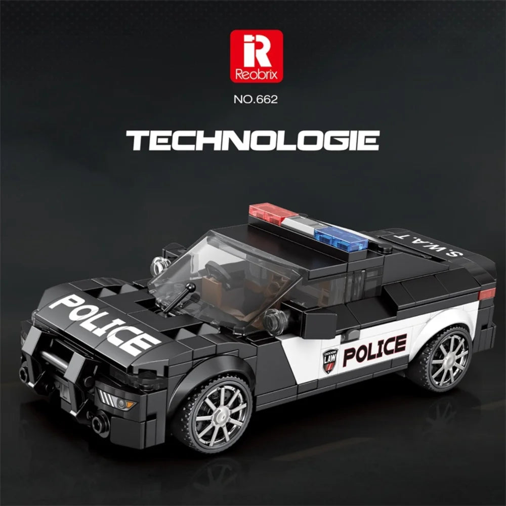 Reobrix ZZ662 The Ram Police Car