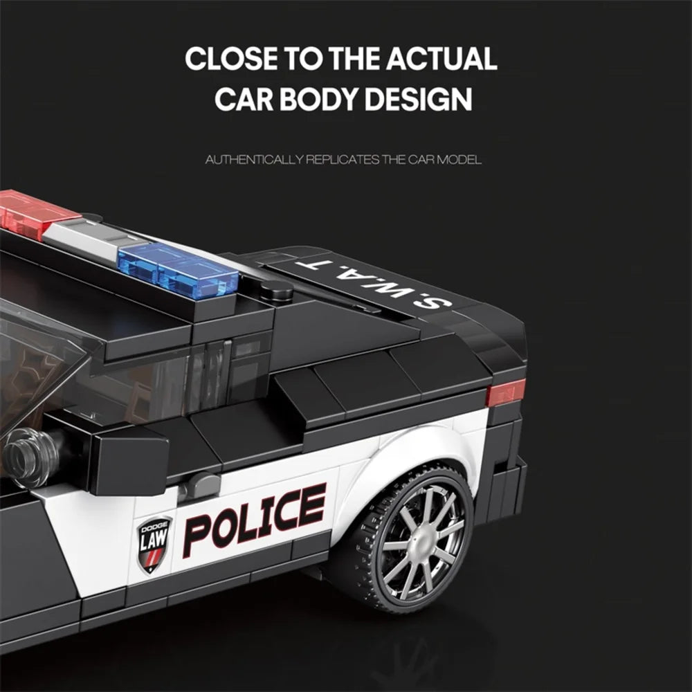 Reobrix ZZ662 The Ram Police Car