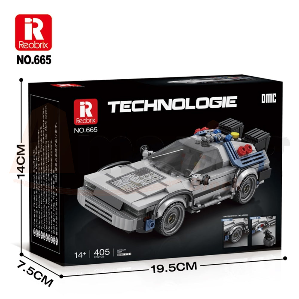 Reobrix 665 The Futuristic DMC Sports Car