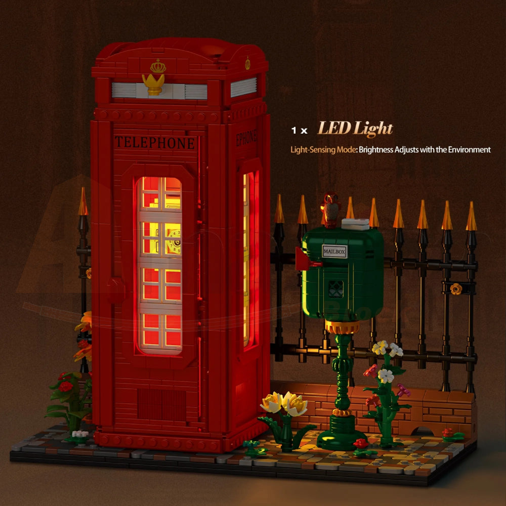 Reobrix 66609 The Telephone Booth