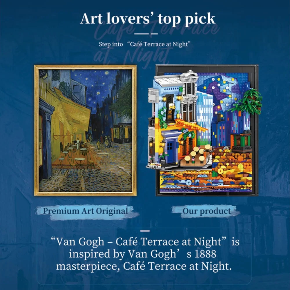 Reobrix ZZ66702 The Cafe Terrace at Night