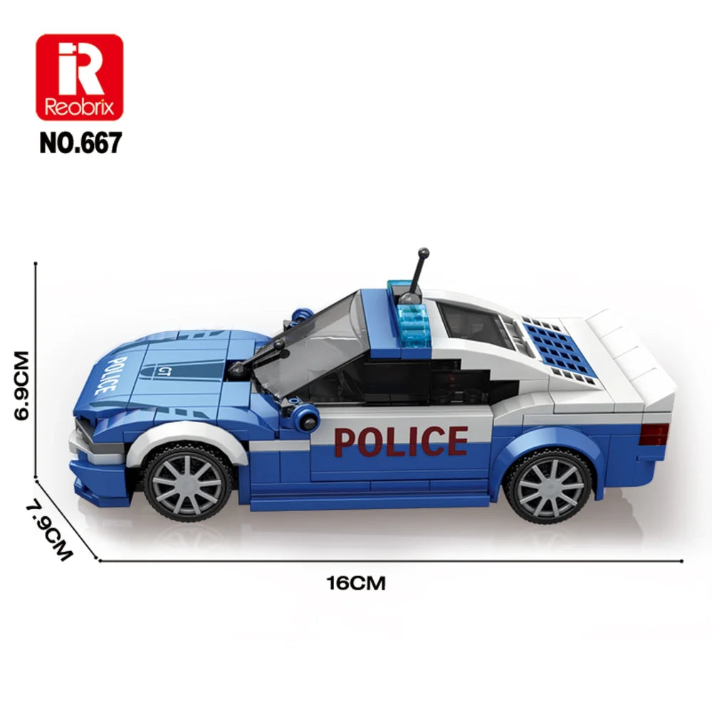 Reobrix ZZ667 The Police Car