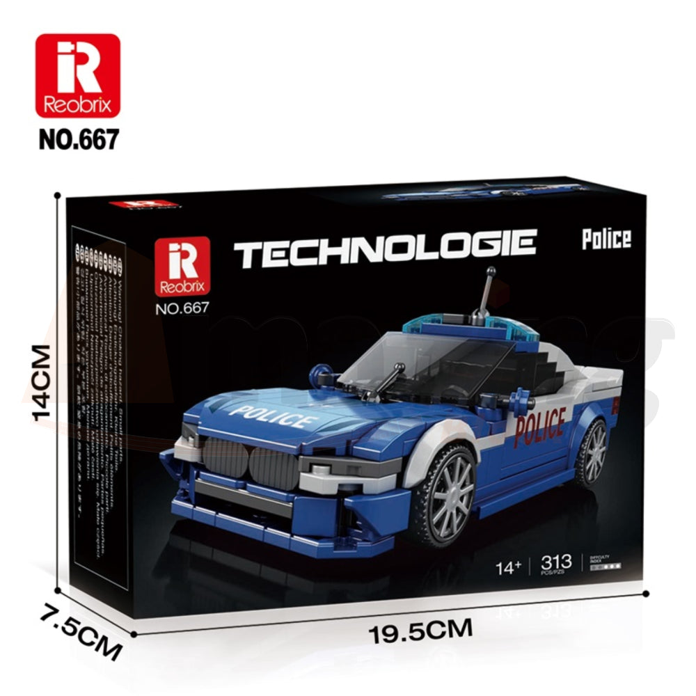 Reobrix 667 The Police Car