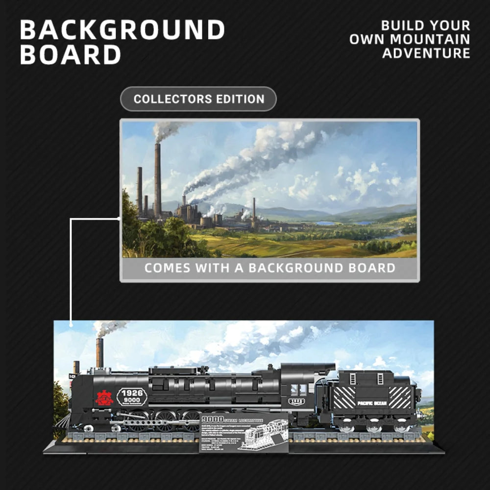 Reobrix ZZ66801 The Class 9000 Steam Locomotive