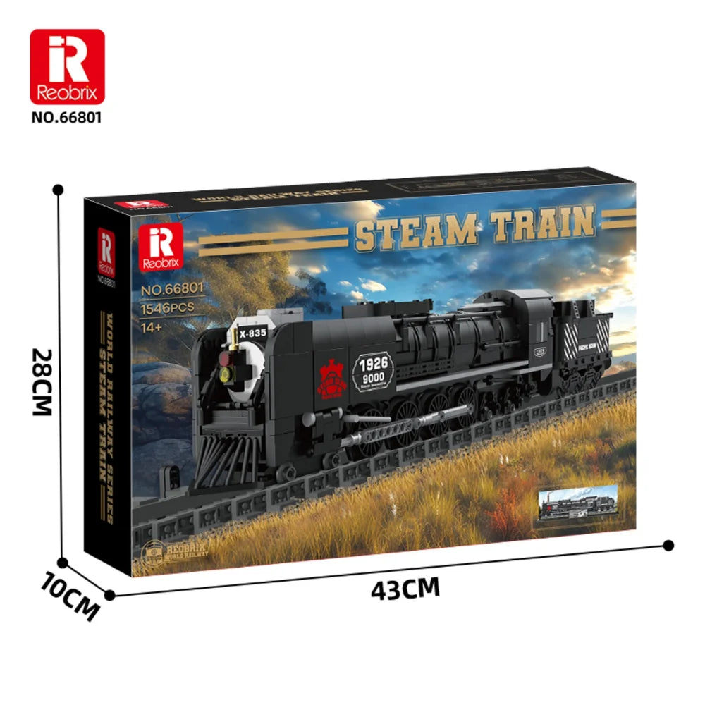 Reobrix ZZ66801 The Class 9000 Steam Locomotive