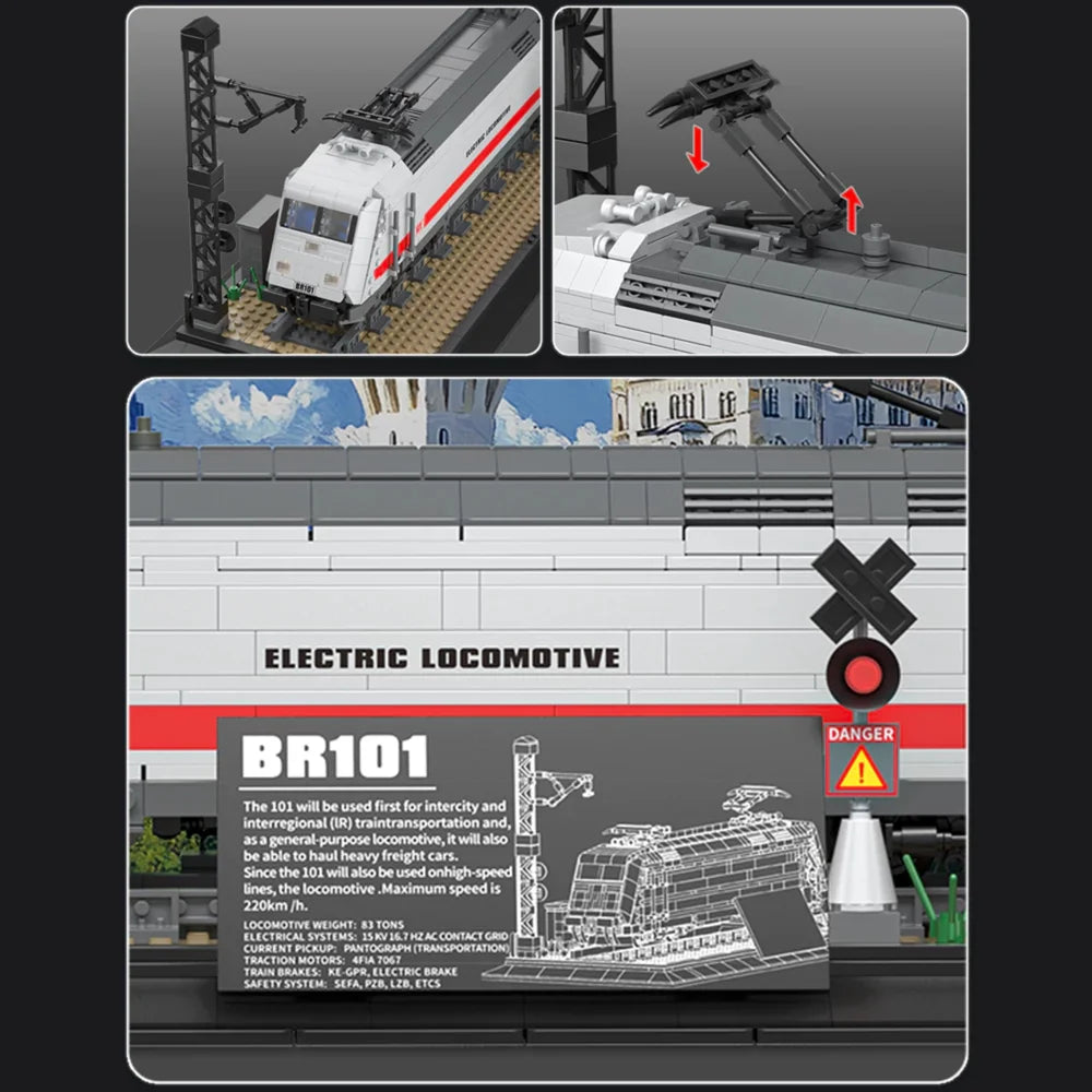 Reobrix ZZ66802 The BR 101 Electric Locomotive