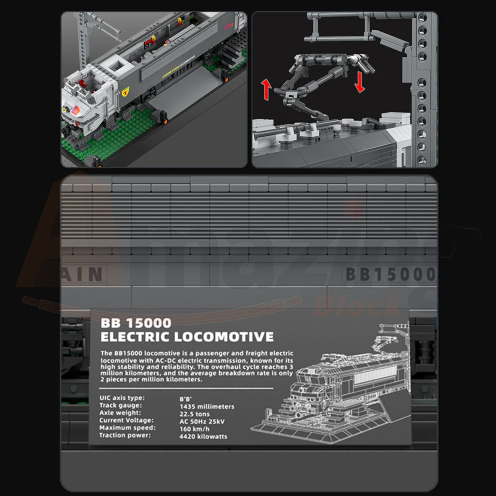 Reobrix 66803 The BB 15000 Electric Locomotive