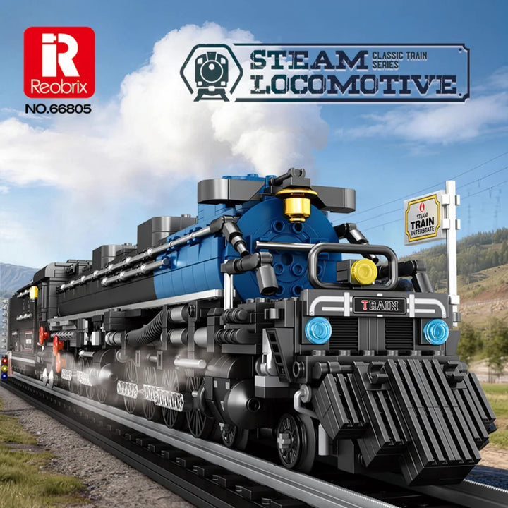 Reobrix ZZ66805 The Big Boy Steam Locomotive