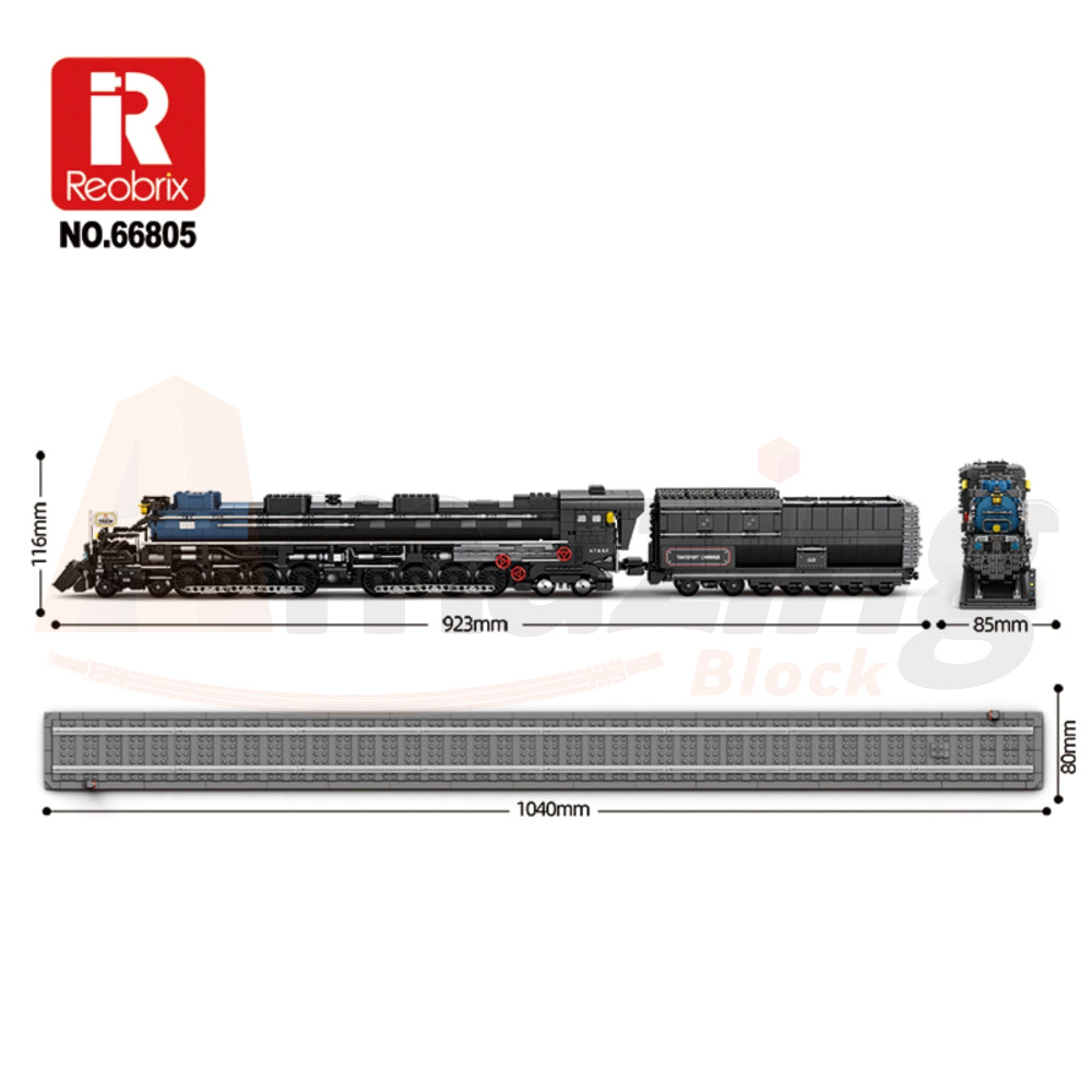 Reobrix 66805 The Big Boy Steam Locomotive