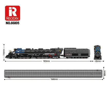 Reobrix ZZ66805 The Big Boy Steam Locomotive