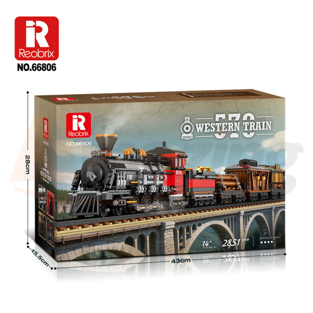 Reobrix 66806 The Norfolk and Western No. 578 Locomotive